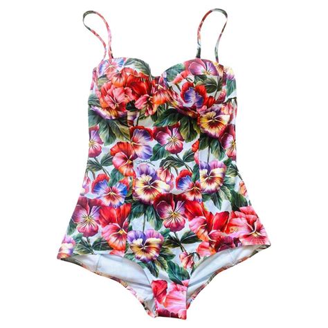 dolce gabbana bikini rose|dolce and gabbana swimsuit sale.